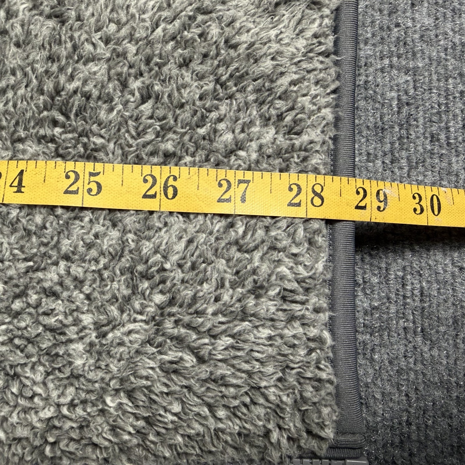 Uniqlo Pile Lined Fleece Men's Full Zip Light Gray Jacket Size Large thumbnail 9