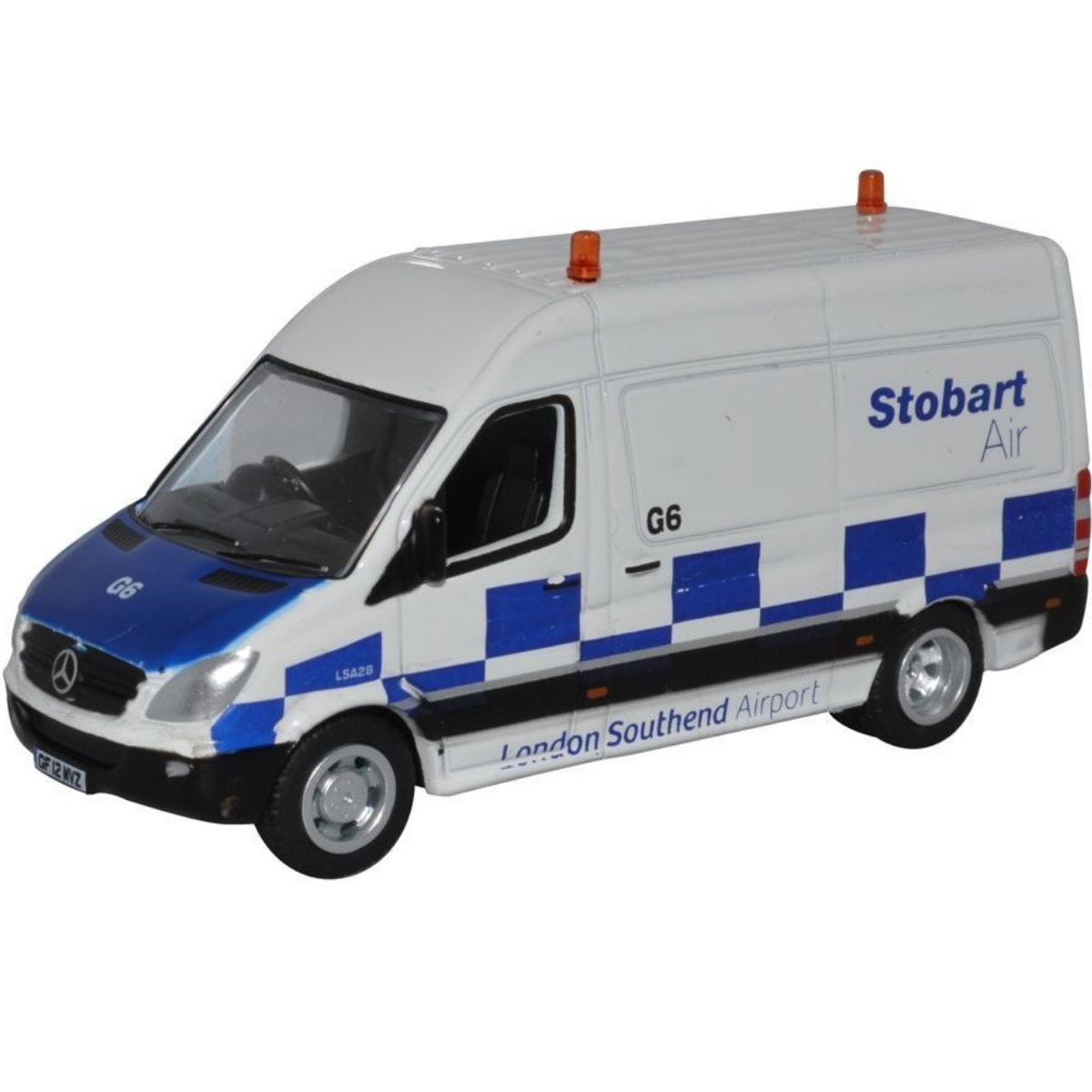 1:76 Scale Oxford Diecast Mercedes Sprinter Van Stobart Air 76MSV001 OO Gauge