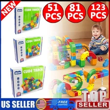 KlickRail Electric Train Set Flexible Race Track for Building Toy Kids Gift ET