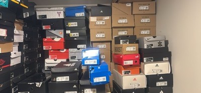 MENS SHOE COLLECTION-Nike, Jordan, LeBron, Yeezy- 225 Pair  Listed Below