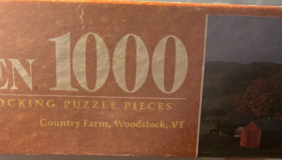 Big Ben 1000 Pc Country Farm And Wallowa Mountains Complete - Image 3 of 4