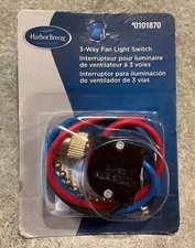 Harbor Breeze 0101870 3-drożny włącznik światła wentylatora - nowy zapieczętowany