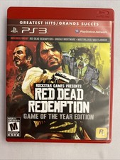 Red Dead Redemption Game of the Year Edition PS3 Complete With Map