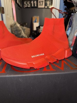 Balenciaga Speed Red Size 13
