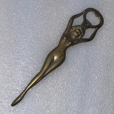 Brass Lady Bottle Opener Women Figure Club Table Decor RU135