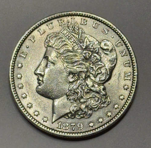 1879 Morgan Silver Dollar (90% Silver) ~ MS+