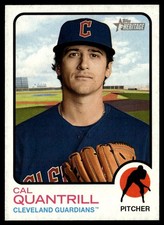 2022 Topps Heritage Cal Quantrill Cleveland Guardians #51