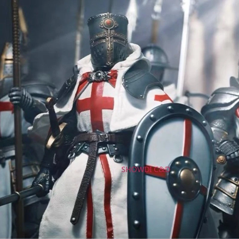 Juego de capas con cable personalizadas 1/12 para caballero cruzado legiones míticas de 6,5"" (sin figura) Foto 2 de 4