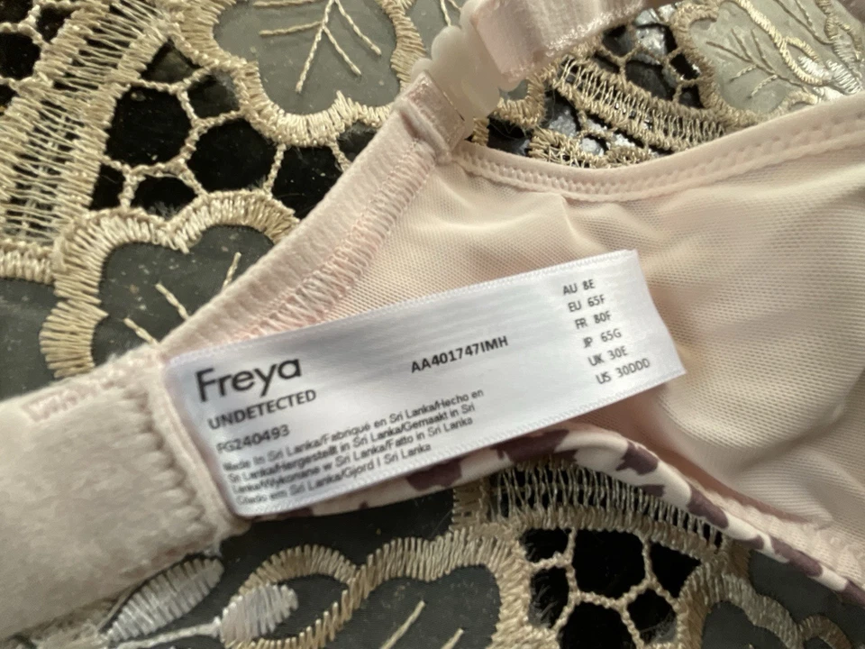 FREYA 401747 30 DDD IMITACIÓN ANIMAL PRINT CAMISETA SUJETADOR, SOPORTE UW! Foto 4 de 4