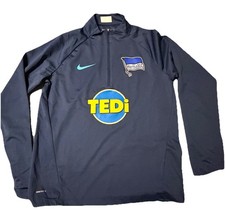 Hertha BSC Training Regen Zipper Sweatshirt Gr. M
