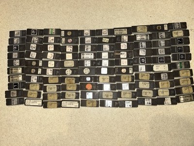 100 LOT VINTAGE ASSORTED EPROMS ARCADE GAMES?  CPUs  GOLD RECOVERY?  See Photos