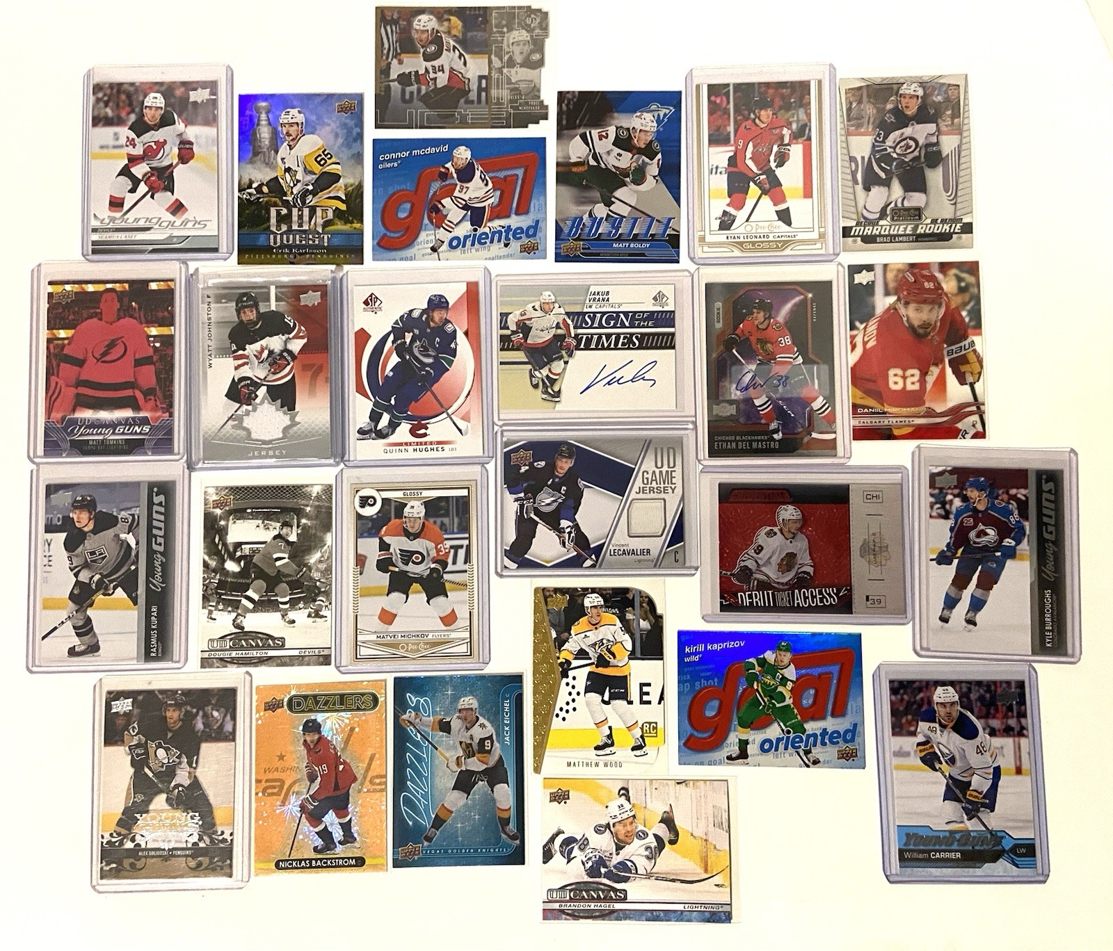 NHL Mixed Card Lot - Autos, Patches, Rookies, Inserts