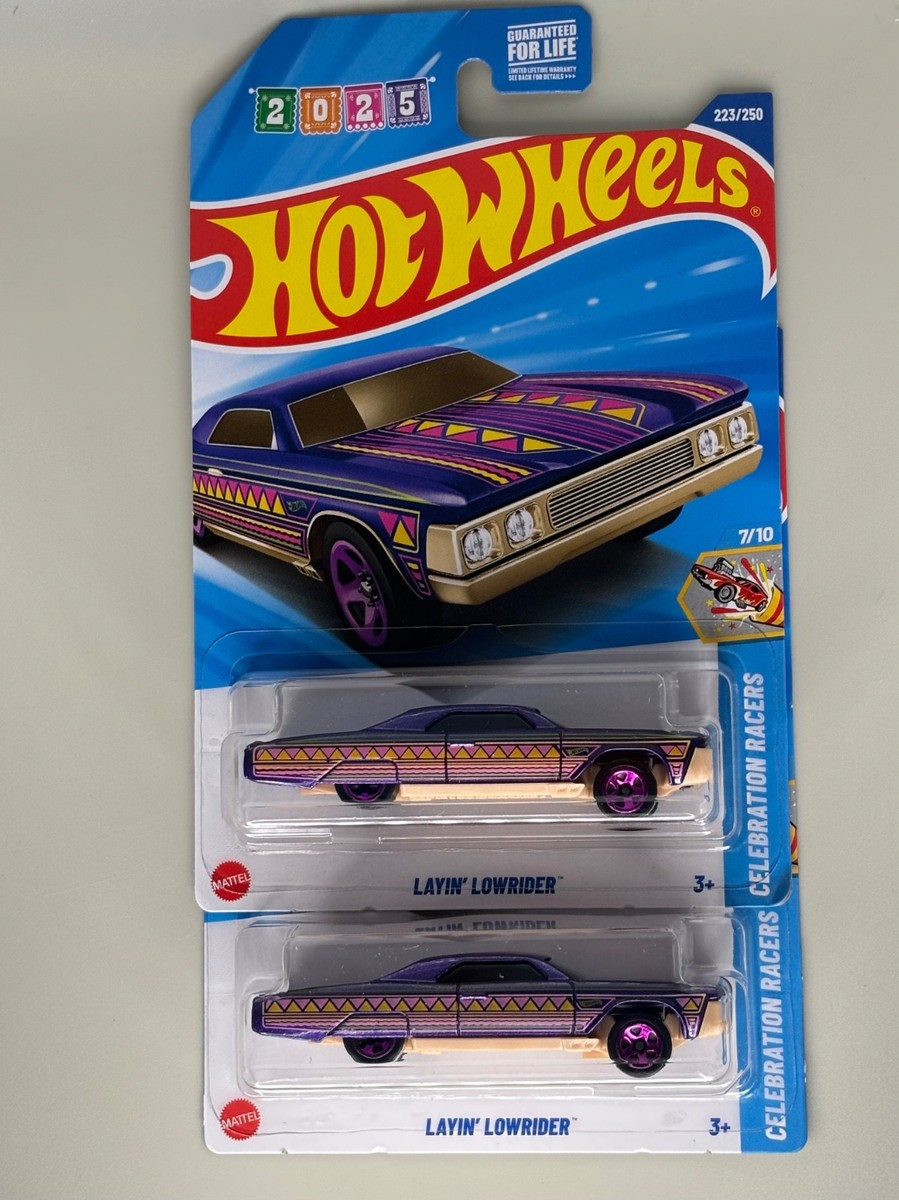 2025 Hot Wheels Mainline LAYIN' LOWRIDER HW Celebration Racers 7