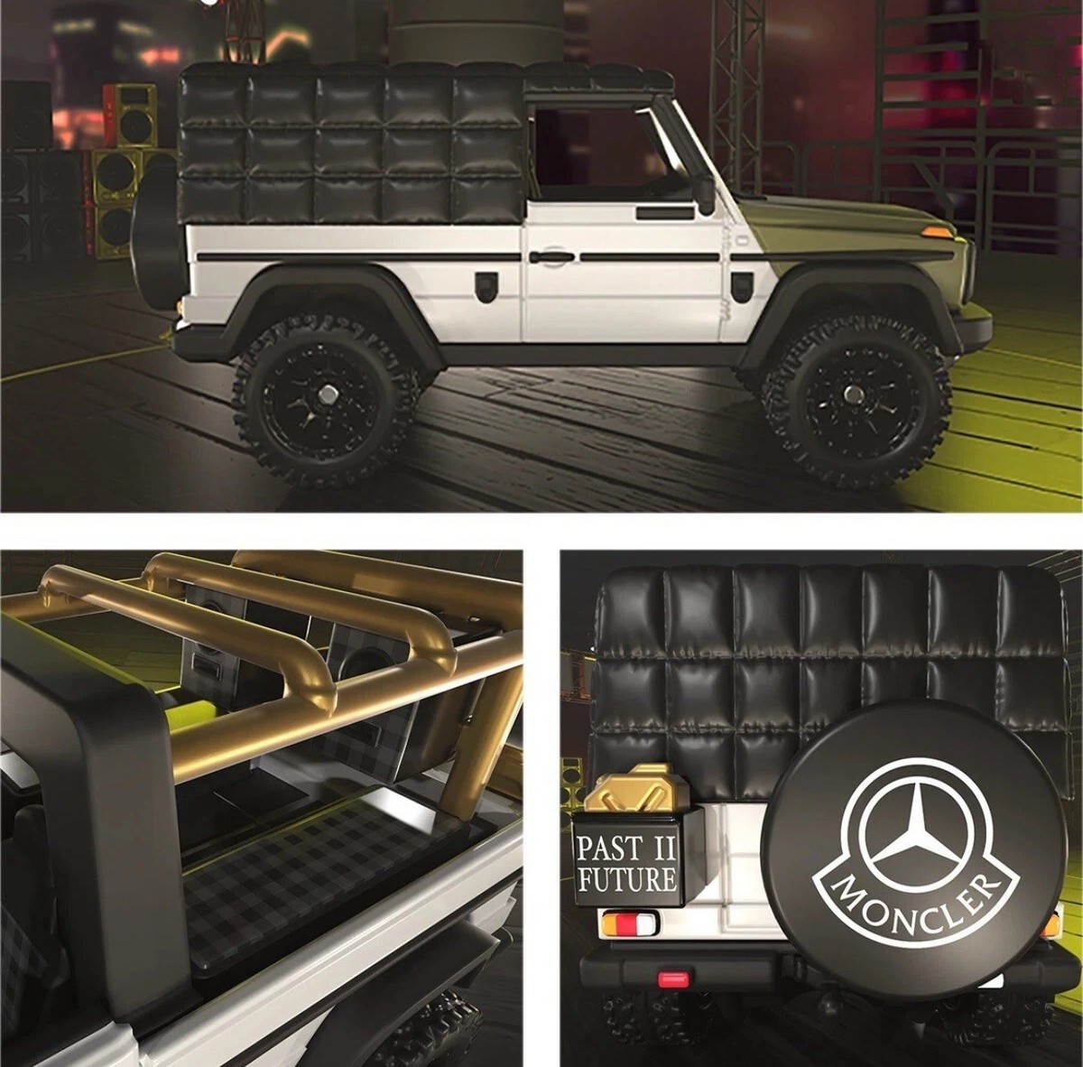 Hot Wheels x Mercedes Benz Project G class Past II Future by Nigo