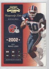 2002 Playoff Contenders Championship Ticket 195/250 Eric Moulds #3 0y5