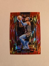 2025 Panini Select WNBA Allisha Gray Red Flash Prizm /349 #78