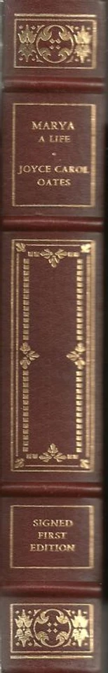 JOYCE CAROL ОВЕС - MARYA НАДПИСЬ!!!! 1-е издание Franklin - Изображение 3 из 3