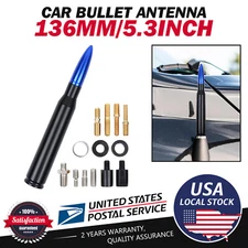 5.3inch 50 Cal Bullet Antenna With Screws For OEM 2001-2015 Audi TT Convertible