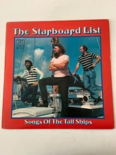 The Starboard List Songs of the Tall Ships Vinyl LP 1978 Adelphi AD-1025 