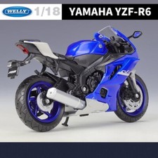 1:12 Yamaha YZF-R6 Alloy Racing Motorcycle Model Diecast Metal Street Toys Gift