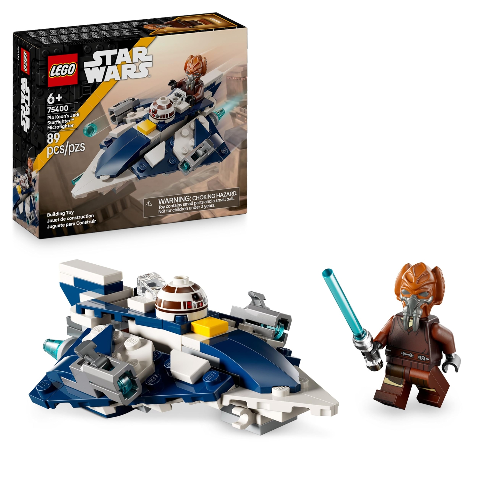 Lego Star Wars 75400 Plo Koon’s Jedi Starfighter Microfighter Ages 6+ - Image 4