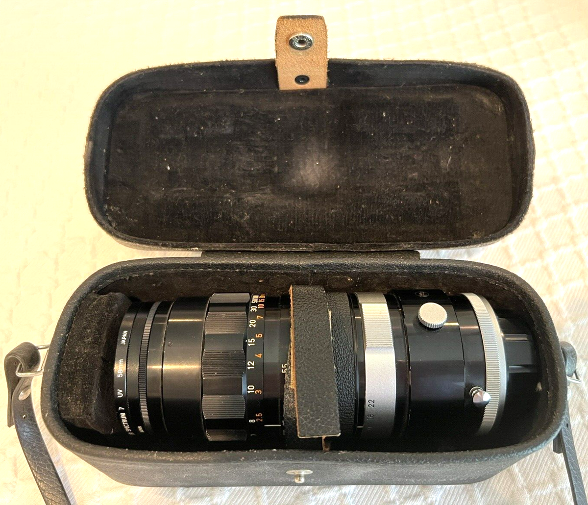 CANON FL 55-135mm f/3.5 Zoom Lens, Polarizing and UV Filters