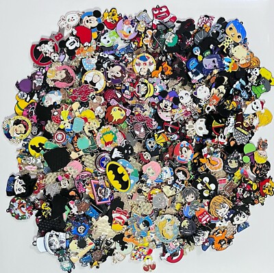 lot 100Pcs cartoon Anime mix Charm earring necklace Pendant DIY Jewelry Making