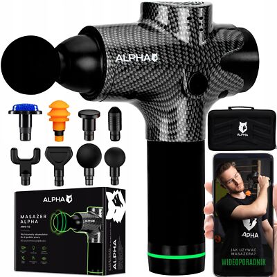 Alpha Massage Gun Pro - Rücken- und Körpermassagegerät