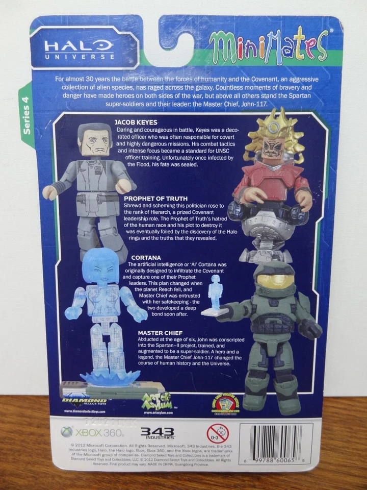 Halo Minimates 系列 4 件套 - 损坏包装 — 第 2/4 张图片