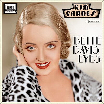 7'' KIM CARNES Bette Davis Eyes / Miss You Tonite EMI AMERICA 1981 like NEW!