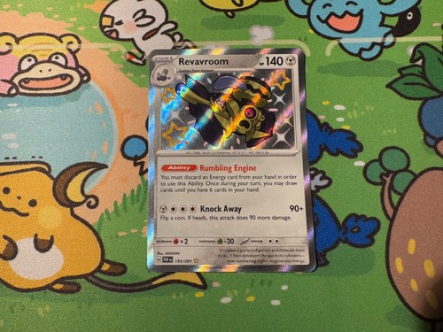 Pokemon Revavroom : Paldean Fates: Shiny Rare : 193/091 : NM