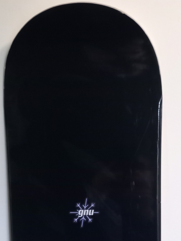 Gnu wide carbon high beam 157cm purple and black snowboard Wide eBay