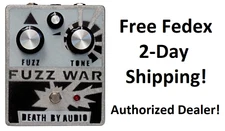 New Death By Audio Fuzz War Guitar Effects Pedal