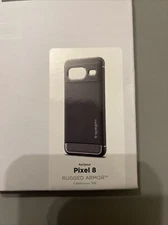  Pixel 8 Case | Spigen [Rugged Armor] Shockproof Slim Cover