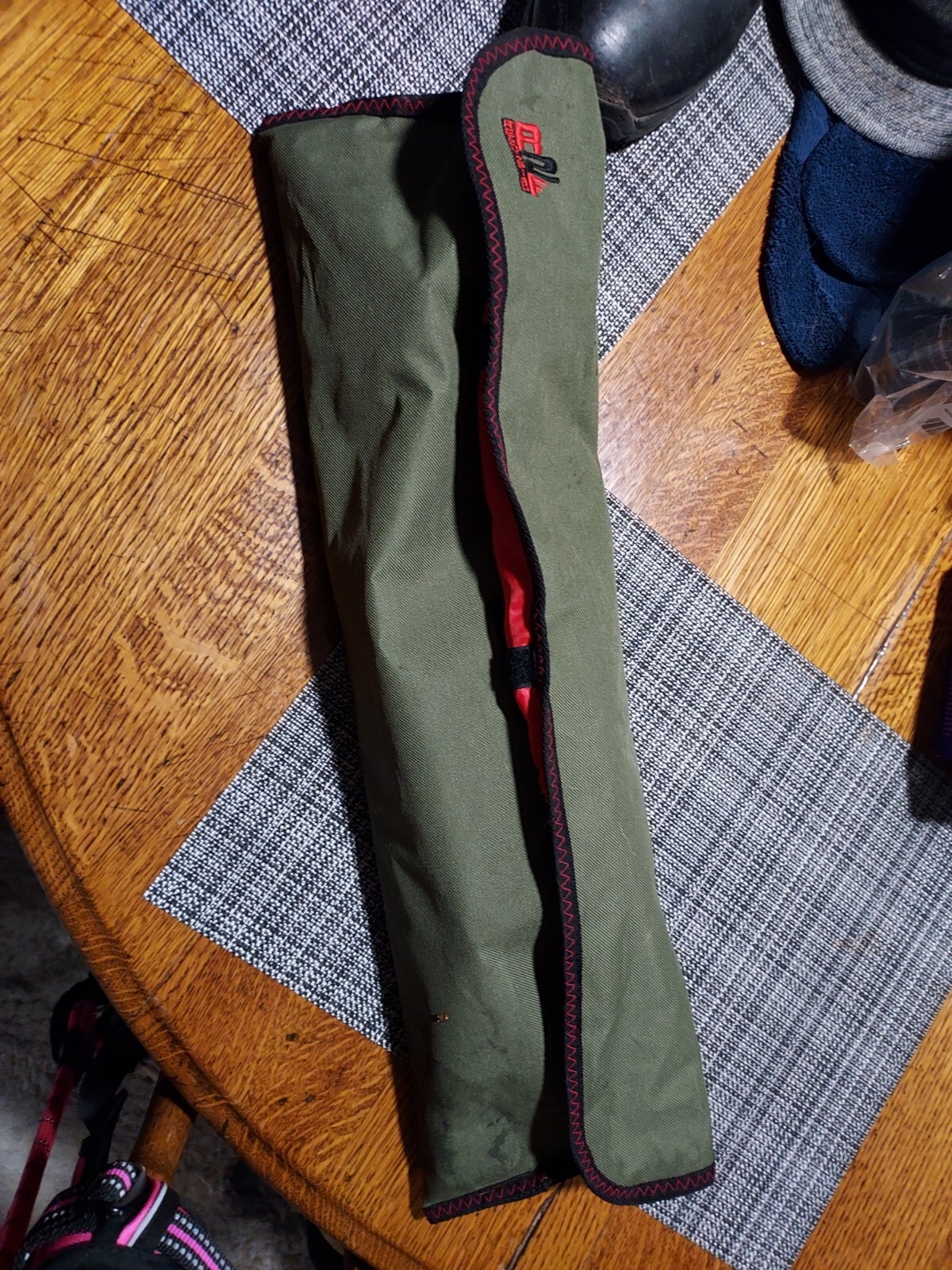 Portable Fishing Kit With Pole And Reel And Case With Some Tackle