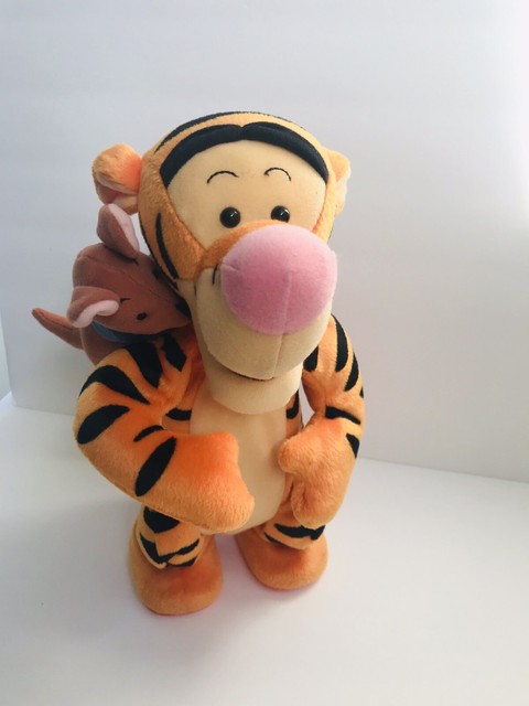 Tigger and Roo Bouncing Talking Toy Disney Winnie the Pooh Mattel 1999 Working | eBay