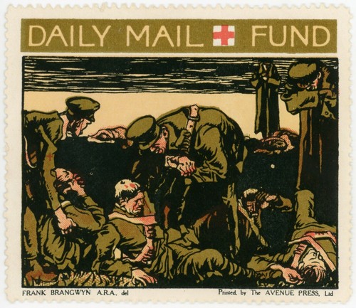 WAR FUND + RED CROSS CHARITY LABELS CINDERELLA etc..WW1 + WW2.. PRICED SINGLY - 第 35/54 張圖片