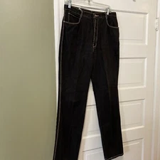 Vintage GITANO Black Jeans Women’s Size 15 Long EUC Nice