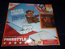HEXBUG Nitro Circus Freestyle Ramp Play Set With Cowboy Stunt Man Figure NEW