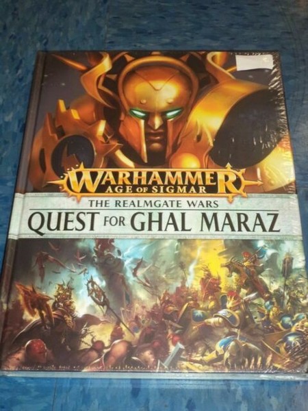 Warhammer Age Of Sigmar: The Realmgate Wars - Quest For Ghal Maraz Fantasy Game Book - View #3