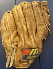 Vintage MIZUNO World Win TSU-4 RH Professional Model Baseball Mitt Glove