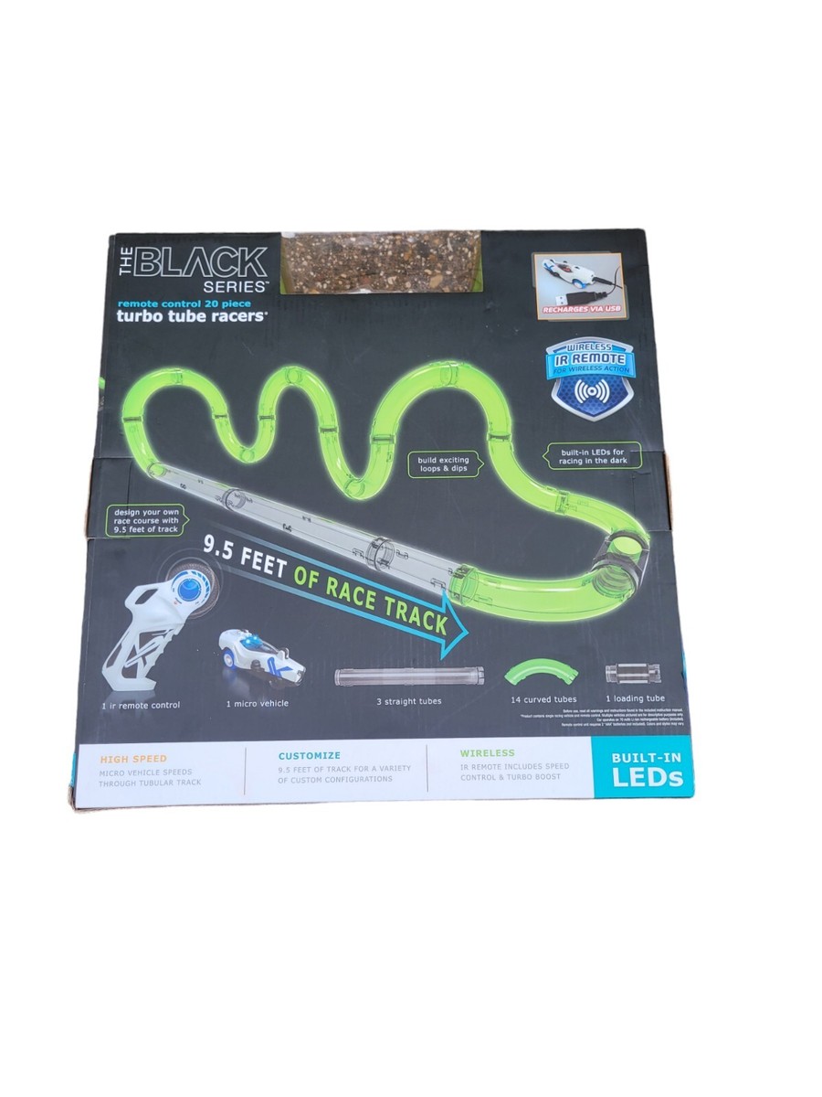 Black Series Turbo Tube Racers W Micro Vehicle Remote