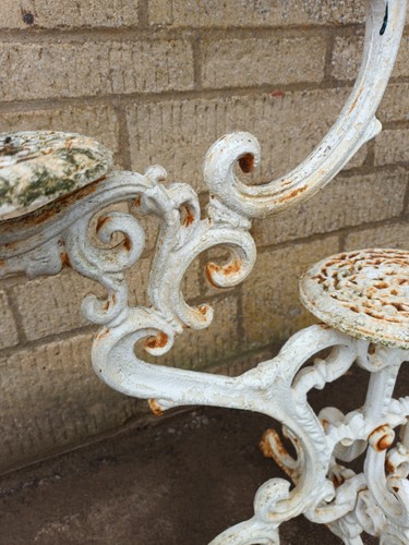 Victorian cast iron jardiniere flower pot stand garden hall conservatory 6 shelf - Picture 5 of 8