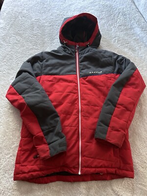 DARE 2B Mens Red/Gray Block Jacket ARED-20000 VO2 Stretch Size 40