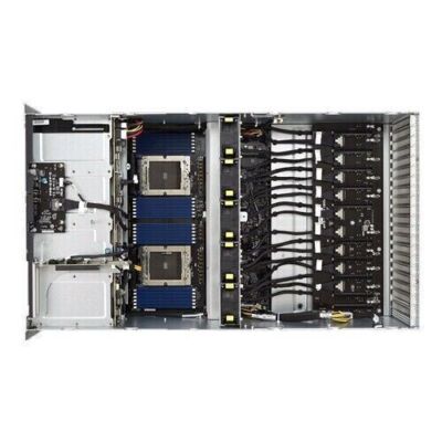 ASUS ESC8000A-E12 4U 8 GPU Server For NVIDIA A100 H100 80GB , AMD