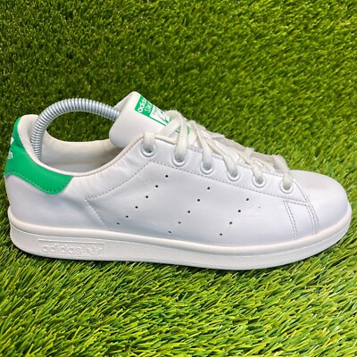 Adidas Stan Smith Mens Size 7 White Green Walking Lifestyle Shoes Sneakers