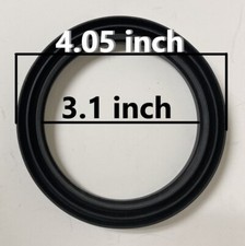 Toilet Flush Valve Rubber Gasket 3.1 inch for One Piece Toilets