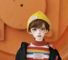 1/4 Bare Resin BJD Doll SD Boy Male Eyes FREE Faceup Resin Figures Toys DIY GIFT