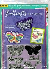 SIMPLY CARDS  PAPERCRAFT ISSUE 212 CARDMAKING MAGAZINE 2021  BUTTERFLY