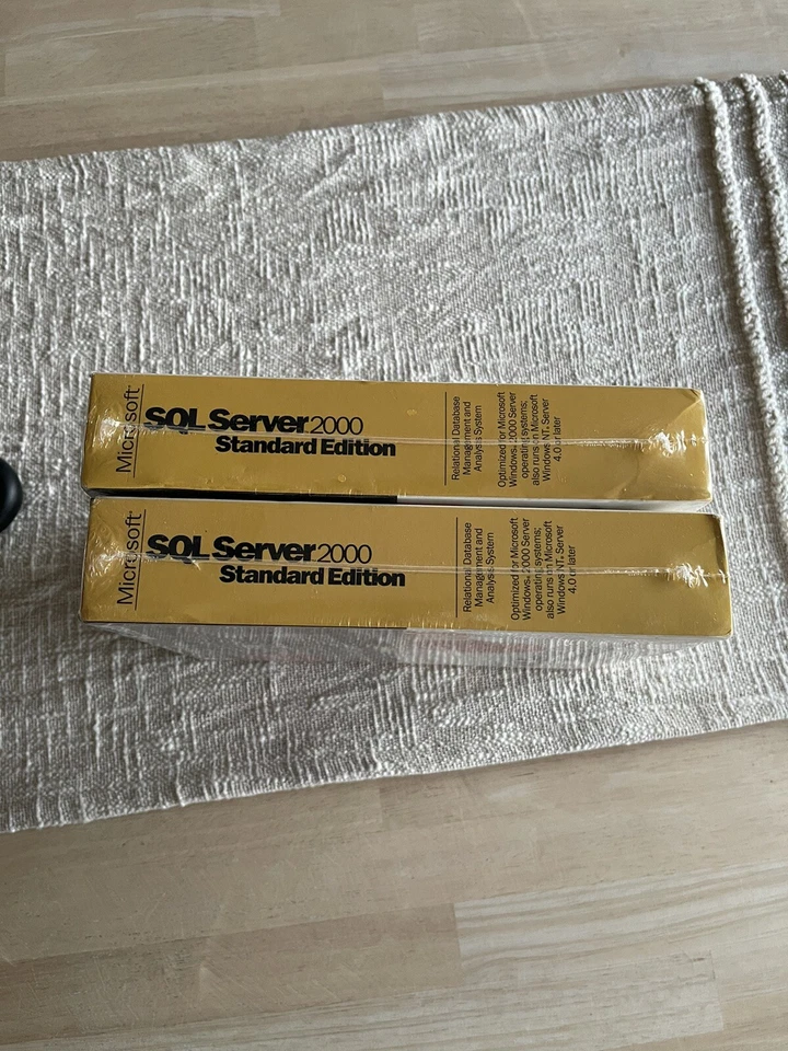 Microsoft SQL Server 2000 Standard Edition 228-00683 w 5 CAL- Factory Sealed (2) - Image 4 of 4